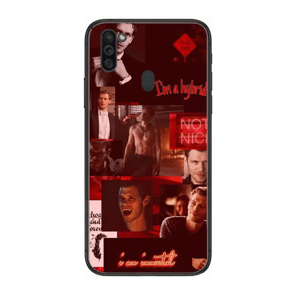 

Vampire's diary style Mobile Phone Case Hull For Samsung Galaxy M 10 20 21 31 30 60S 31S Black Shell Art Cell Cover TPU