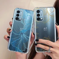 mandala clear case for oneplus 8 t 9 one plus 8 pro 7 7t 6 8t 9rt nord 2 ce n10 n100 5g transparent silicone cover phone fundas