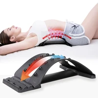 multi function back massager magnetic stretcher fitness massage tool stretcher lumbar support spine pain relief chiropractic