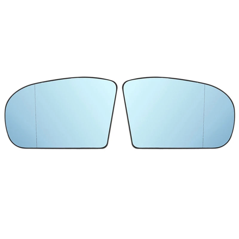 

Синее антибликовое зеркало заднего вида с подогревом для Benz C & E Class W211 W203