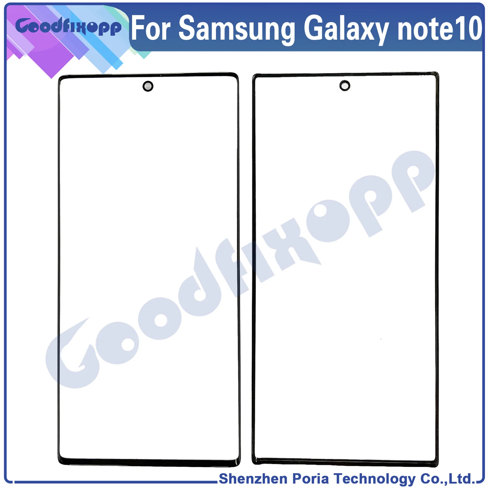

5 шт. стеклянный экран для Samsung Galaxy Note10 5G Note 10 SM-N970F N971U N971N N970W ЖК-дисплей сенсорный передний Внешний объектив
