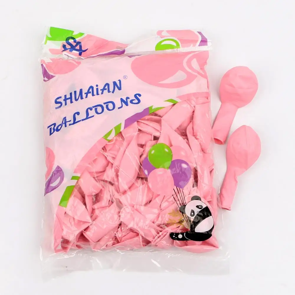 Macaron pink 50 шт 10 дюймов 2,3 г латексные шары Макарон цветные свадебные украшения балоны детский день рождения День Святого Валентина декоративный шар - Цвет: Macaron pink