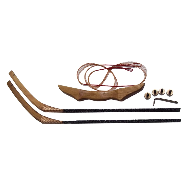 Chinese Recurve Bow Archery Hunting Wood 40# Locust Take Down Handmade 1 unit puntas de caza | & Arrow
