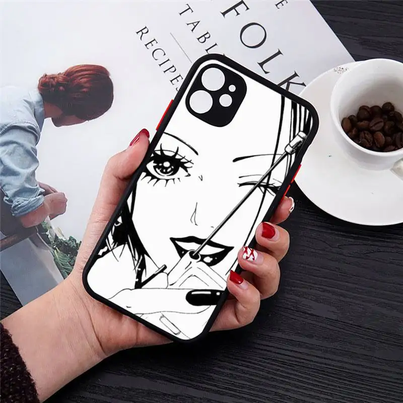 

Oosaki Nana japanese anime manga Phone Case matte transparent For iphone 7 8 11 12 plus mini x xs xr pro max cover