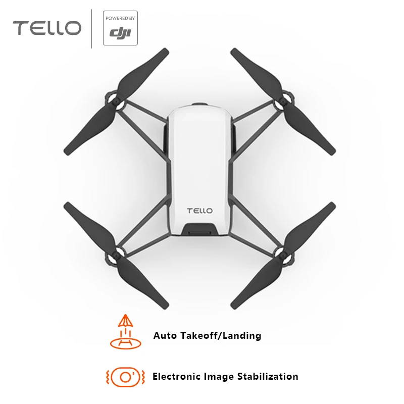 Мини-Дрон DJI Tello с HD-камерой 720P и дистанционным управлением | Электроника