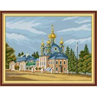 Набор для вышивки крестиком надежная любовь русская церковь экологичный хлопок 14CT 11CT Печатный Свадебный декор