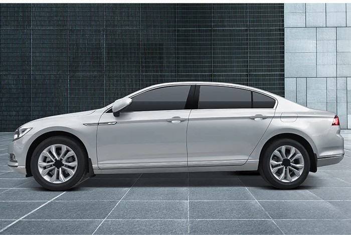 Для Volkswagen Passat B8 хромированные аксессуары Passat B8 вариант модифицированные наклейки для автомобилей крыло логотип тело яркая полоса украшения