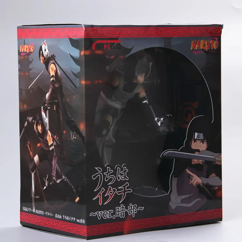 

19cm naruto Figure Uchiha Itachi Action Figure Anime Naruto Figure Collectible PVC Model Toys for kids