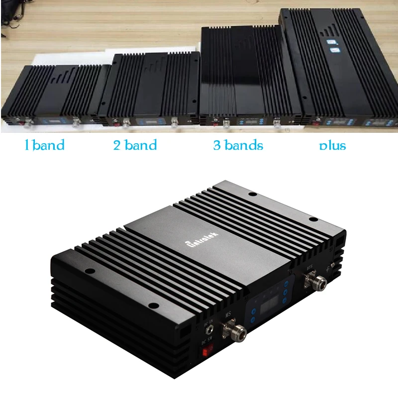 2W 85dB Mobile Signal Booster 800-2600mhz 2G 3G 4G Square Meters GSM WCDMA LTE Cell Phone Repeater 33dBm Powerful Amplifier | Мобильные