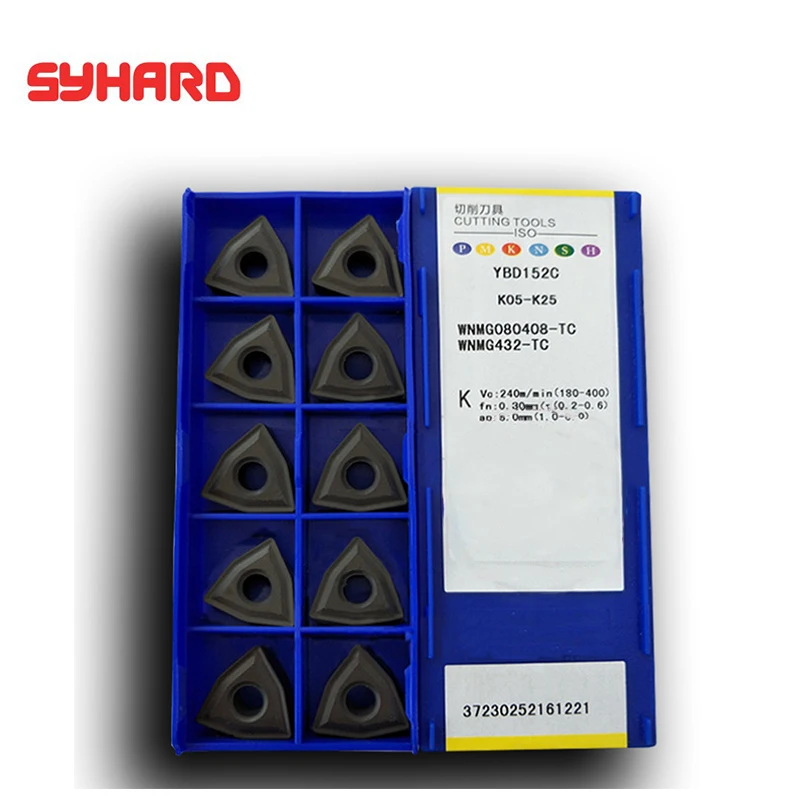 

CNC 10pcs/lot WNMG080404 080408 080412 CNC blade Insert For Cast Iron