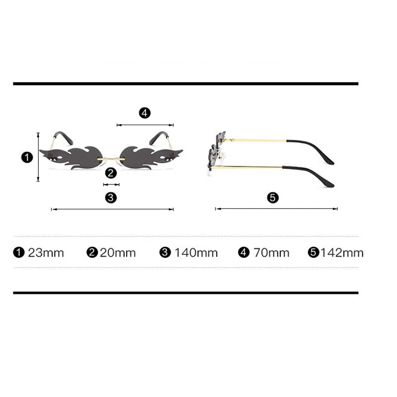 

Fire Fame Sunglasses Women Driving Sunglasses Man Cool Vintage Sexy Women Fashion Conventional Designer High Quality Luxury