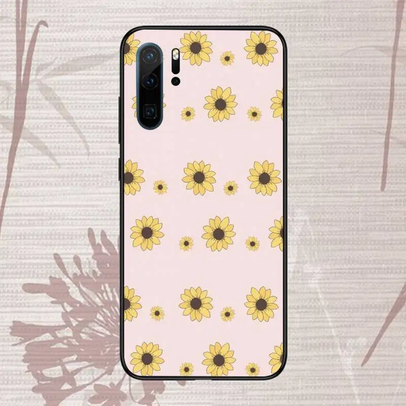 

Daisy flower Phone Case For Huawei honor Mate P 9 10 20 30 40 Pro 10i 7 8 a x Lite nova 5t