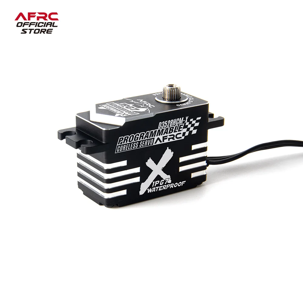 

AFRC-D3528HCM-X LOW PROFILE PRO HV Coreless Waterproof Programmable Smart Servo For YOKOMO HSP Drift RC Car Boat DIY Upgrading