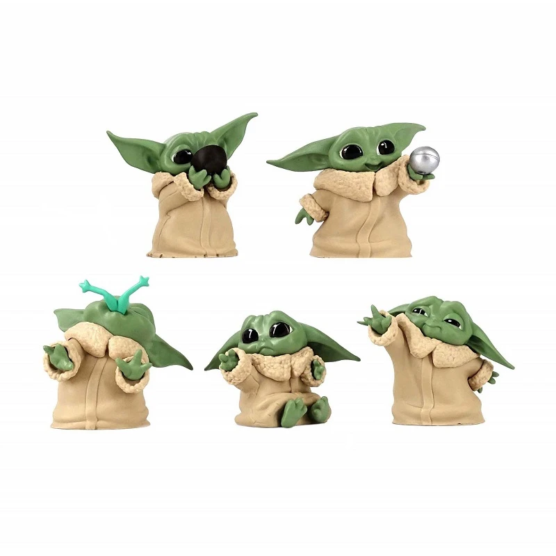 

Disney Yoda Baby The Mandalorian Baby Yoda Action Figure Kid Toy Mini Yoda Baby Figure Action Toys Hot Movie Star Wars Yoda Gift