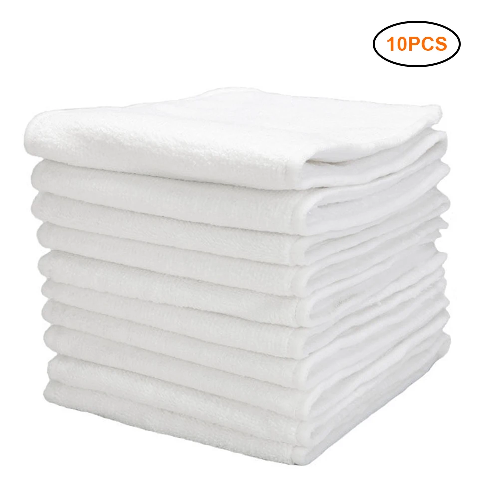 

10 шт. моющийся многоразовый 3-Слои пеленки вставки из сверхтонкого волокна карман вкладыш в подгузник для Карманный чехол Подгузники по ухо...