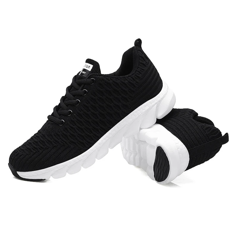 

Women Mesh Breathable Sneakers Low-top white sneakers Flat Lace-up Lightweight Casual Shoes Deportivas Mujer Chaussures Femme