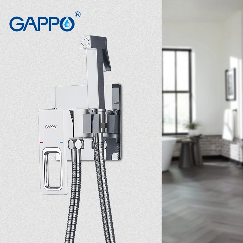 G7217-8 Смеситель для биде GAPPO, гигиенический смеситель для душа, унитаз, мусульманский душ, анальная очистка, биде, dusche shattaf, смеситель для унитаза - Цвет: G7217-8