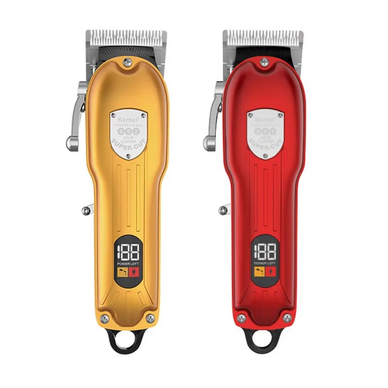 Kemei Hair clipper Cord or Cordless Use Trimmer Barber Professional Rechargeable Electric Cutting Machine | Бытовая техника