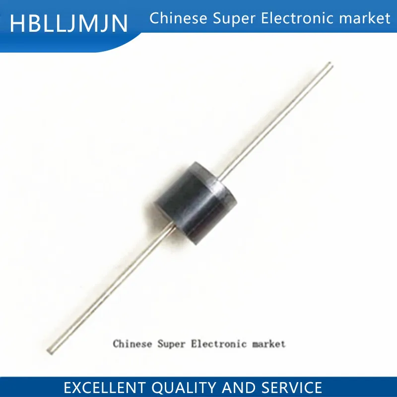 20шт электрические осевой выпрямительный диод 10A10 R-6 DIP 10A 1000 В 10a10 | Электронные