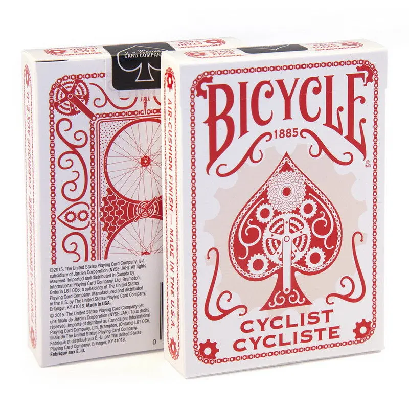 Велосипед Игральные карты для велосипедистов Колода USPCC Bicycle Cyclist Размер в покере