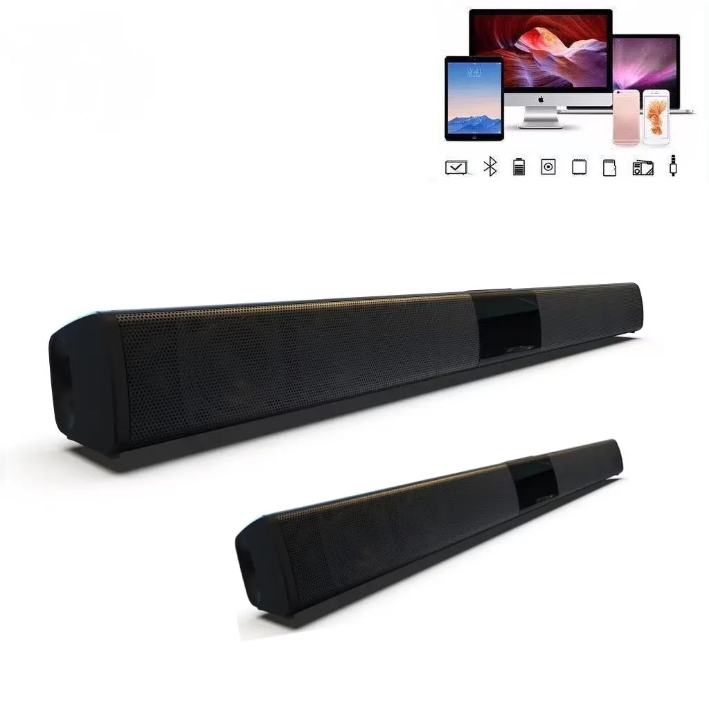 BS28B Waterproof  Bluetooth Speaker Stereo Wireless Loudspeaker Super Bass TV Soundbar for Home Theater  Support  FM AUX TF Card enlarge