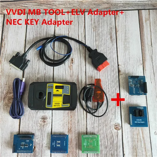 B Xhorse программатор VVDI MB TOOL V4.9.0 для ключа, включая функцию калькулятора BGA VVDI MB BGA инструмент Поддержка все основные потерял - Цвет: B