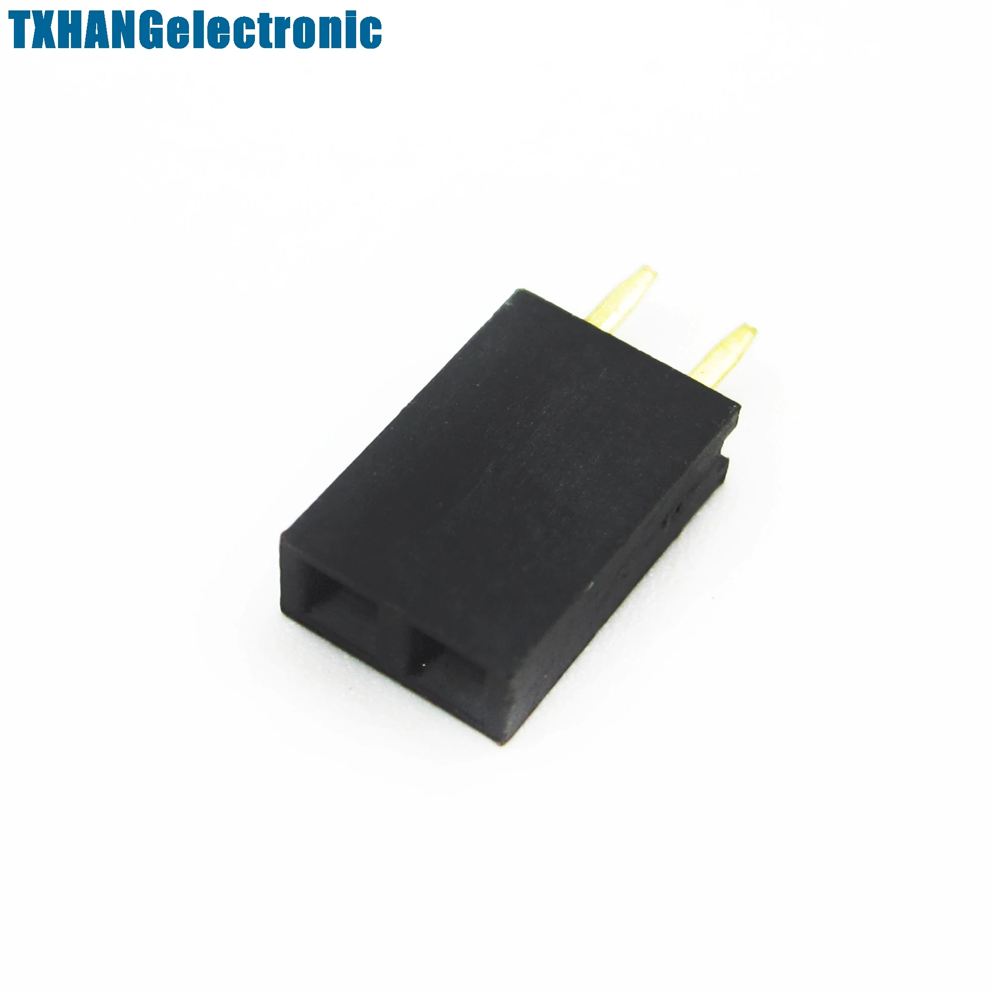 10 шт. новинка Однорядный 1x2 контакта 2 54 мм шаг гнездовой разъем прямая