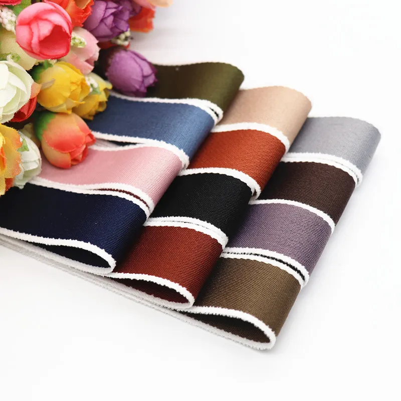 10 ярдов белая шерстяная кромка двусторонняя тесьма для бантов волос материалы