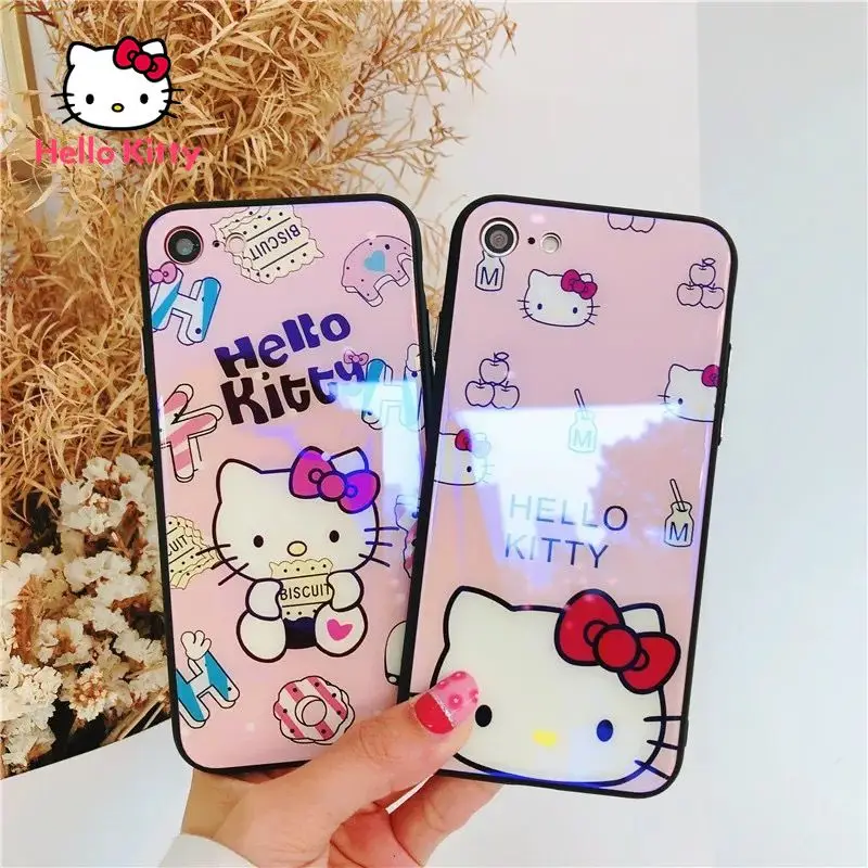 

Hello Kitty Phone Case for iPhone 6S/7/8P/X/XR/XS/XSMAX/11/12Pro/12mini Phone Cute Cartoon Case Cover