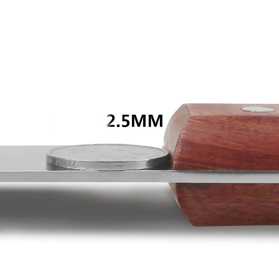 Профессиональный японский нож шеф-повара из нержавеющей стали с эбеновыми