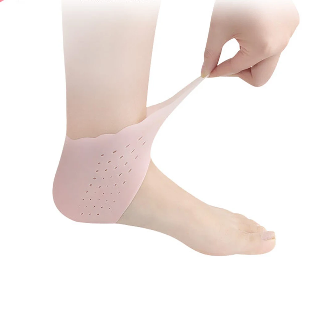 

Heel Supports for Heel Pain,Breathable Heel Cups for Plantar Fasciitis Protection Heel Spurs, Silicone Pads Women Silicone Pads
