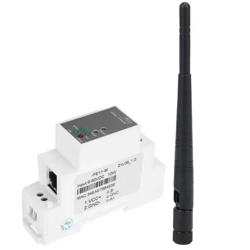 DC 9-с алюминиевой крышкой 50В 10 Вт RS485 для WI-FI последовательный сервер c креплением