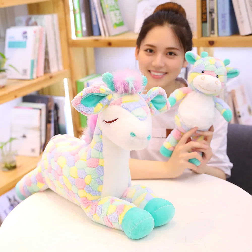 1 шт. Платье для девочек с героями мультфильмов плюшевая игрушка олень мягкие