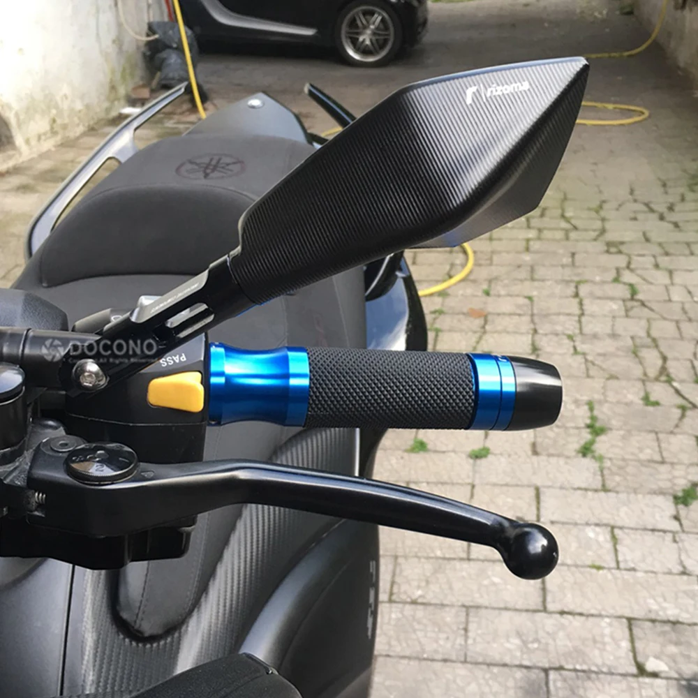 

Motorcycle Mirrors Moto Side Rearview Mirrors For Yamaha R1 R3 R125 FZ6 FZ1 FAZER XV 950 MT07 MT09 MT 03 1200