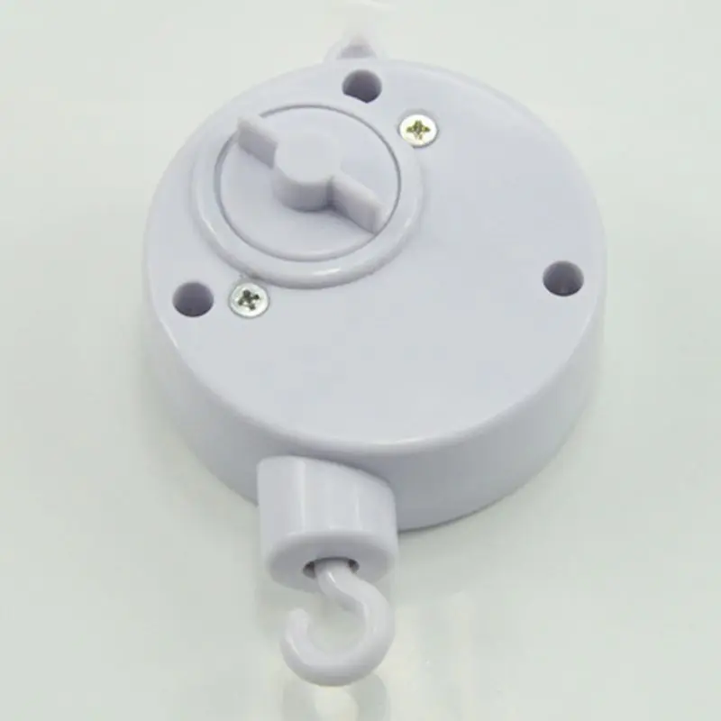 Baby Mobile Crib Bed Bell Toy Windup Movement Music Box Machine Nursery Songs Rotary Room Decor
