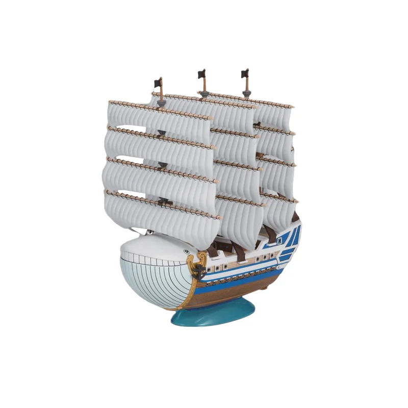 

Anime ONE PIECE BANDAI Original 05 Belukha Great Ship Edward Newgate Moby Dick PVC Movie Assembly Model In-stock Ltems