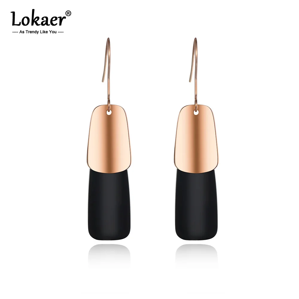 Lokaer искусственная изогнутая поверхность дизайн розовое золото и черный цвет