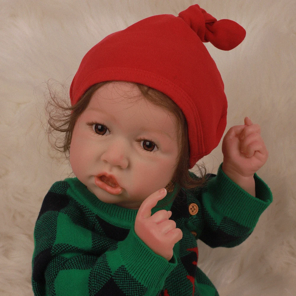 20 &quotмягкие виниловые игрушки для тела девочек кукла-реборн малышей игрушка