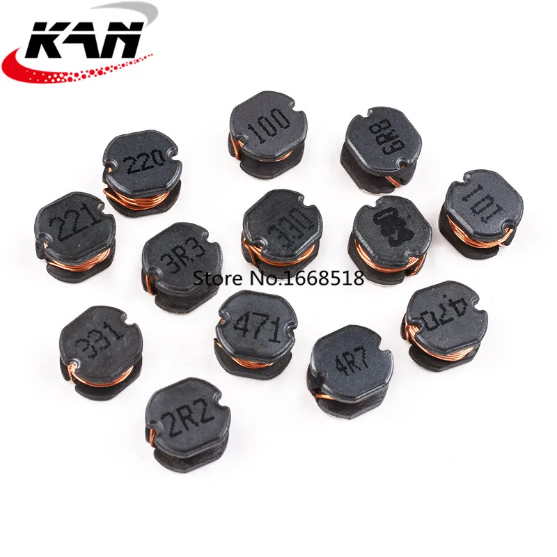 20 шт SMD Силовые индукторы CD75 2.2uH 3.3uH 4.7uH 6.8uH 10uH 100uH 150UH 220UH 330UH 470UH 680UH 1000UH