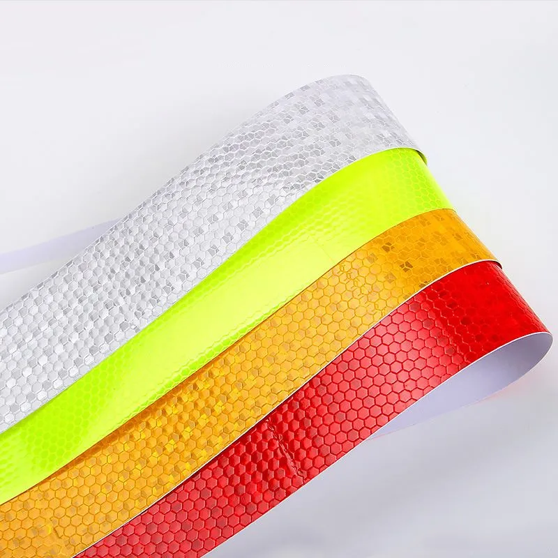 

1 Roll 5cmx3m Car Reflective Tape Sticker Safety Mark Car Styling Self Adhesive Warning Tape Motorcycle Bicycle Film