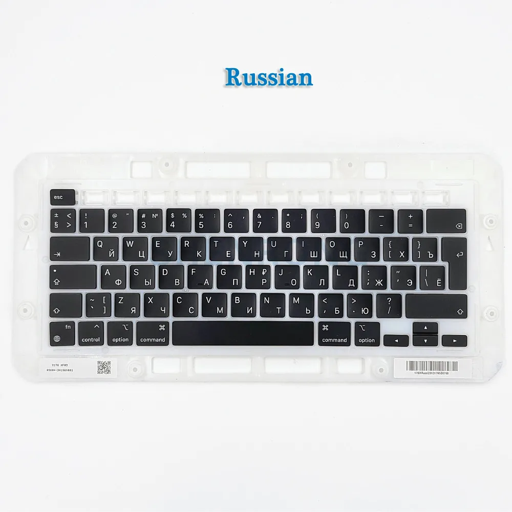 Ноутбук A2338 клавиши AZERTY-клавиши США * французский русский испанский... Для Macbook Pro