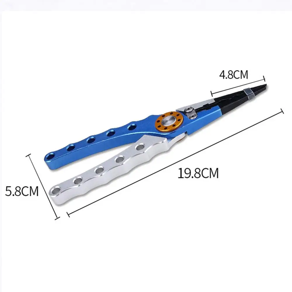 

Multifunction Fishing Pliers Aluminum Fishing Pliers Hook Line Cutter Hook Remover Scissors Fishing Accessories Tools