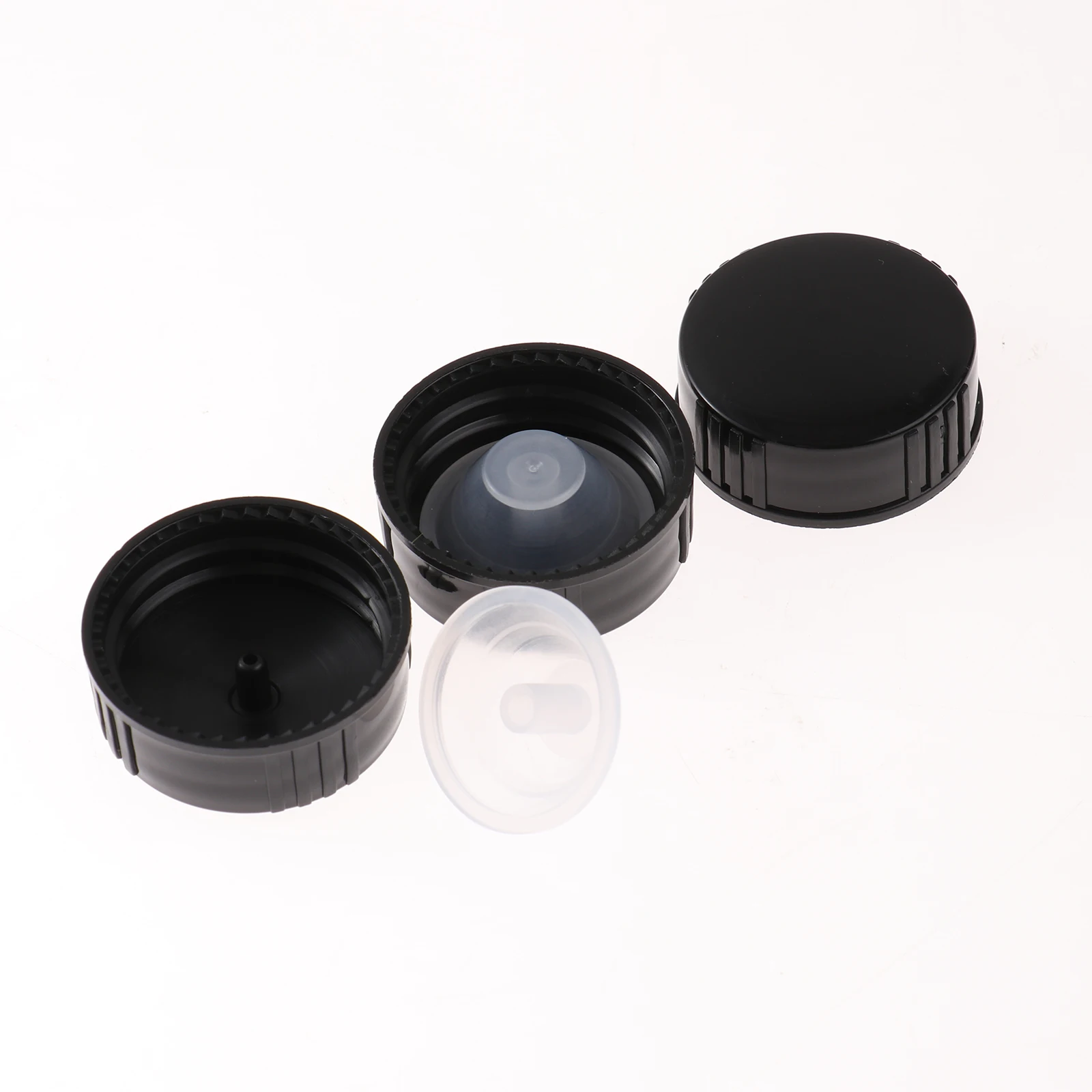 

30 Mini Glass Jars Lids Empty Sample Jars Seal Screw Cap Wishing Bottle Empty Storage Vials Lid Plastic Airtight Leak-Proof Lids