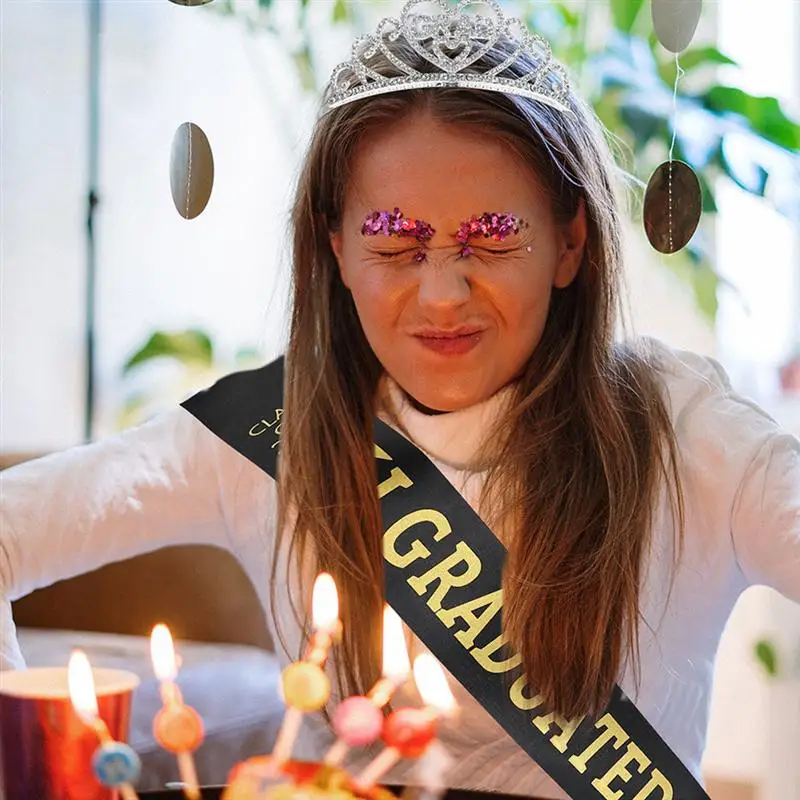 

4Pcs Graduation Etiquette Belt Creative Shoulder Straps 2021 Graduation Supplies