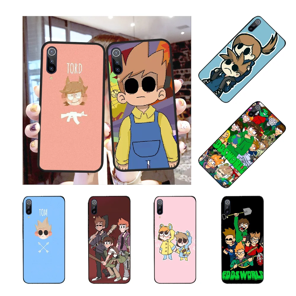 NBDRUICAI Eddsworld черный мягкий чехол для телефона из ТПУ Redmi Note 8 8A 7 6 6A 5 5A 4 4X 4A Go Pro Plus