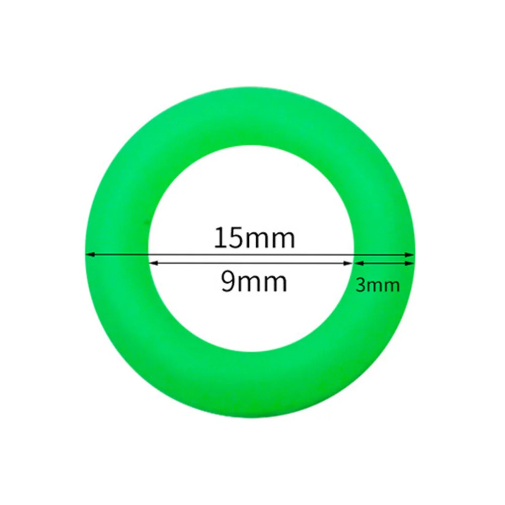 

200PCS Fluorescent Rings Camping Outdoor Tent Stake Luminous Rings Tent Rings