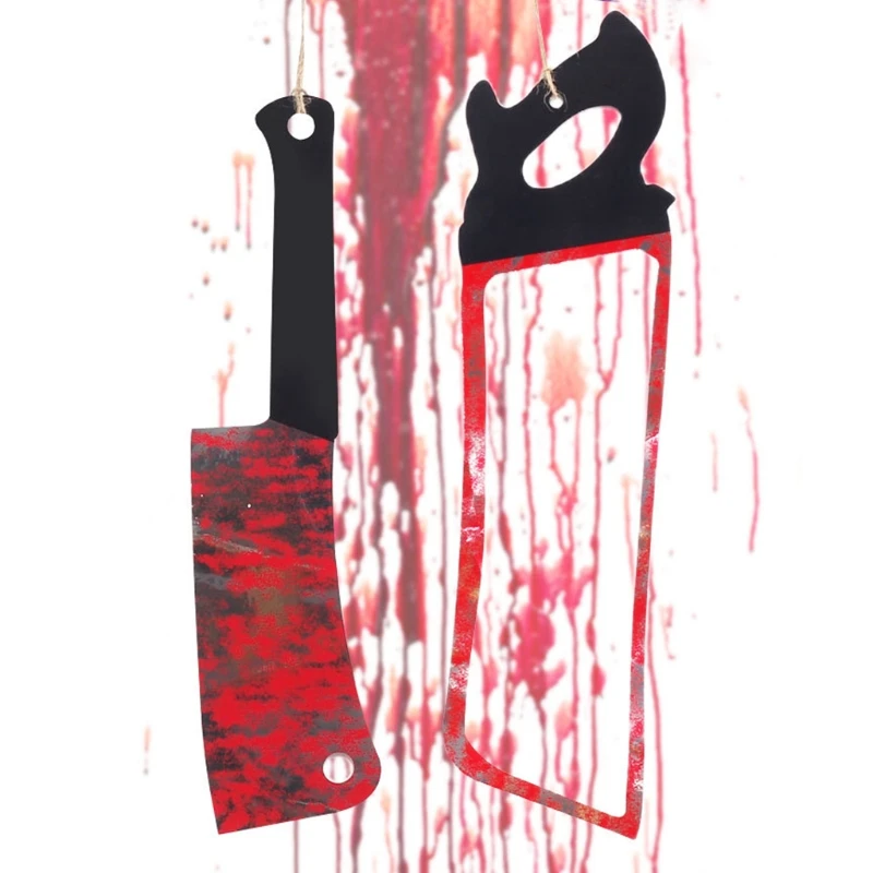 Хэллоуин кровавое оружие подвесной баннер гирлянда 12 шт. ножи зомби декор для
