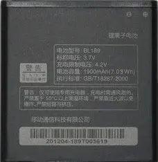 

ALLCCX battery BL189 for Lenovo K800 with excellnt quality and best price