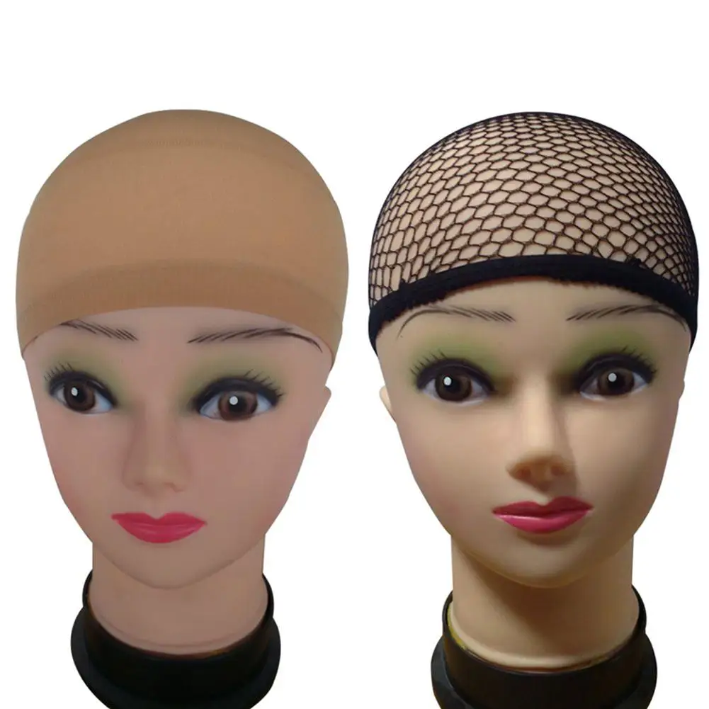 3 шт. модные женские нейлоновые эластичные чулки парик на сетке шапки сетка для