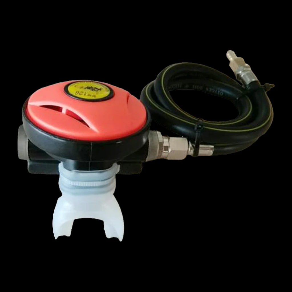 diving snorkeling regulator explorer scuba dive snorkel 2nd stage water sports safety equip gear hookah orange free global shipping
